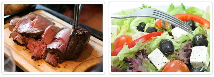 Cheshire hog roast food choices